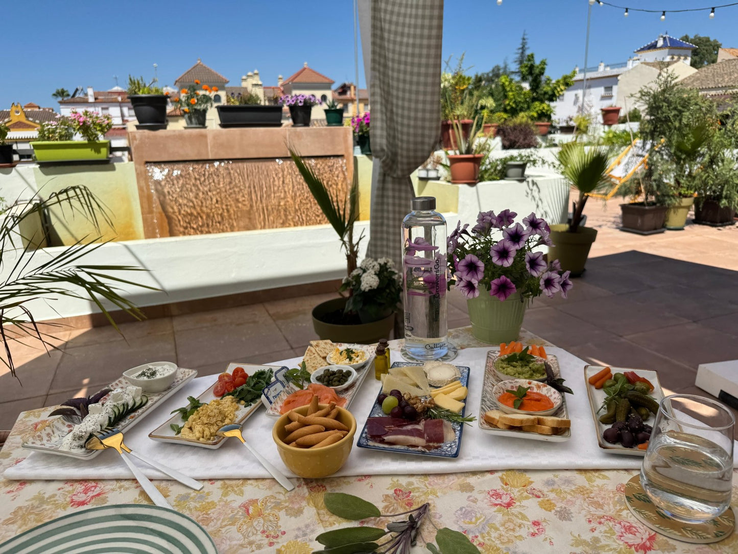 Drunch saludable y panorámico